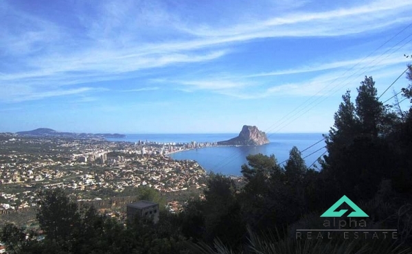 Chalet con vistas panorámicas en Calpe