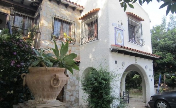 Casa con parcela espaciosa en Calpe