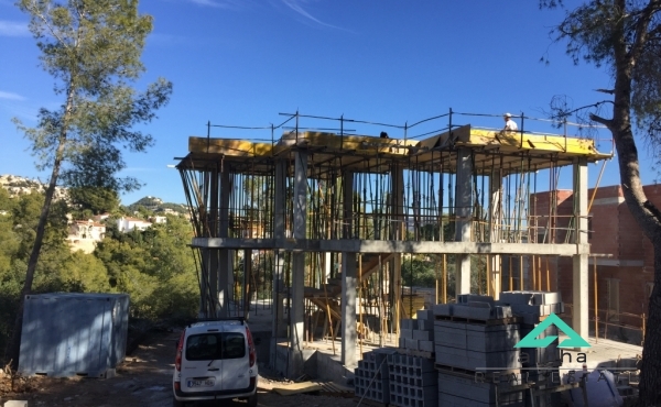 Nieuwbouw villa in Benissa op 10 minuten rijden van het strand