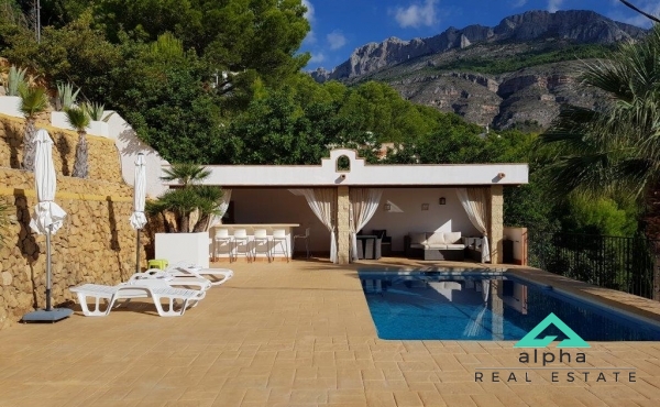 Villa in Altea mit Panoramablick